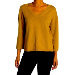 Madewell Double-V Cotton Blend Pullover